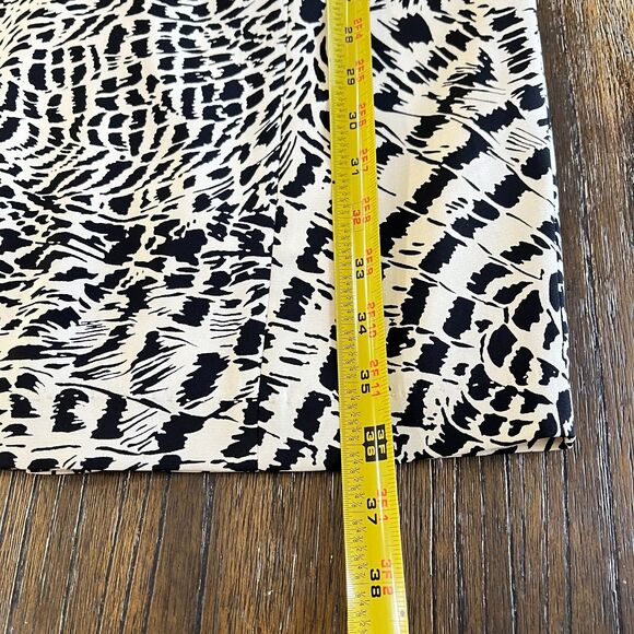 Elie Tahari Animal Print Shift Dress Size 2 - Picture 9 of 15